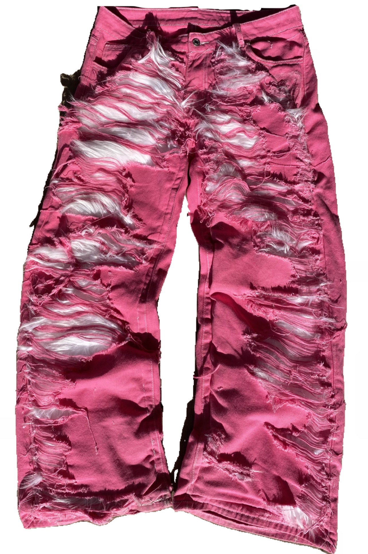 Pink Fur Pants – Magique Atelier